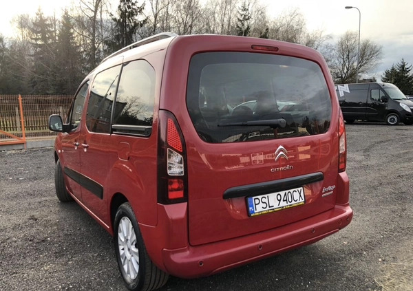 Citroen Berlingo cena 32900 przebieg: 190000, rok produkcji 2014 z Sobótka małe 154